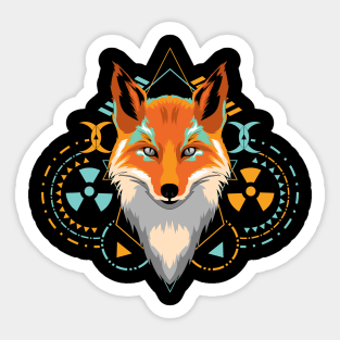 fox lover gift Sticker